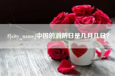 温县中国的消防日是几月几日？