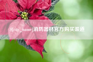 温县消防器材官方购买渠道