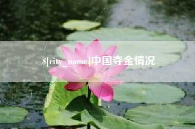 温县中国夺金情况