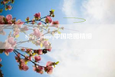 温县中国地图精细