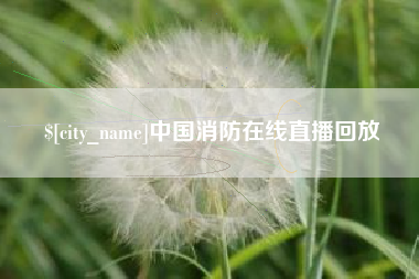 温县中国消防在线直播回放