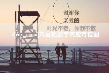 温县九宫格数字对应方位图