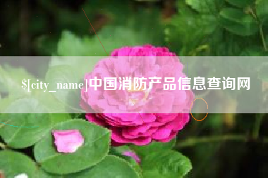 温县中国消防产品信息查询网