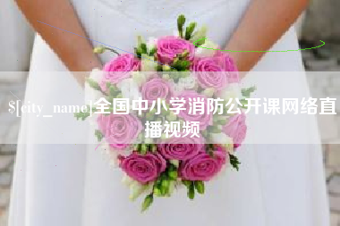 温县全国中小学消防公开课网络直播视频