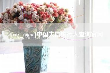 温县中国失信执行人查询官网
