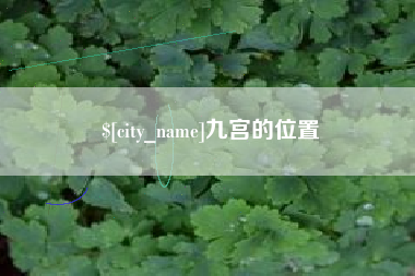 温县九宫的位置