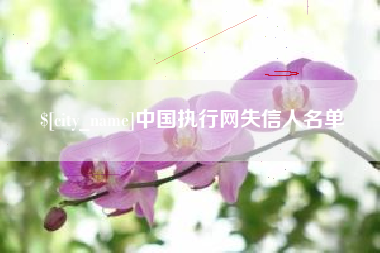 温县中国执行网失信人名单