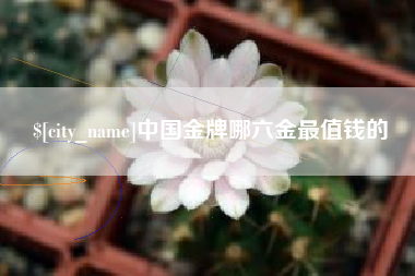 温县中国金牌哪六金最值钱的