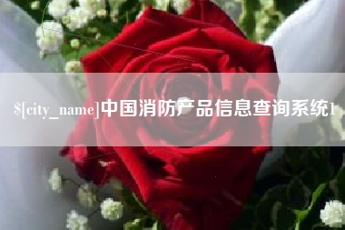 温县中国消防产品信息查询系统1