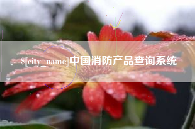 温县中国消防产品查询系统