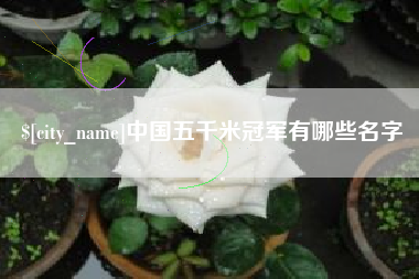 温县中国五千米冠军有哪些名字