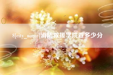 温县消防救援学院要多少分